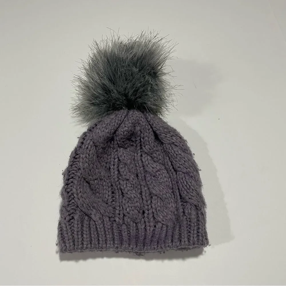 The North Face Taupe Knit Winter Hat